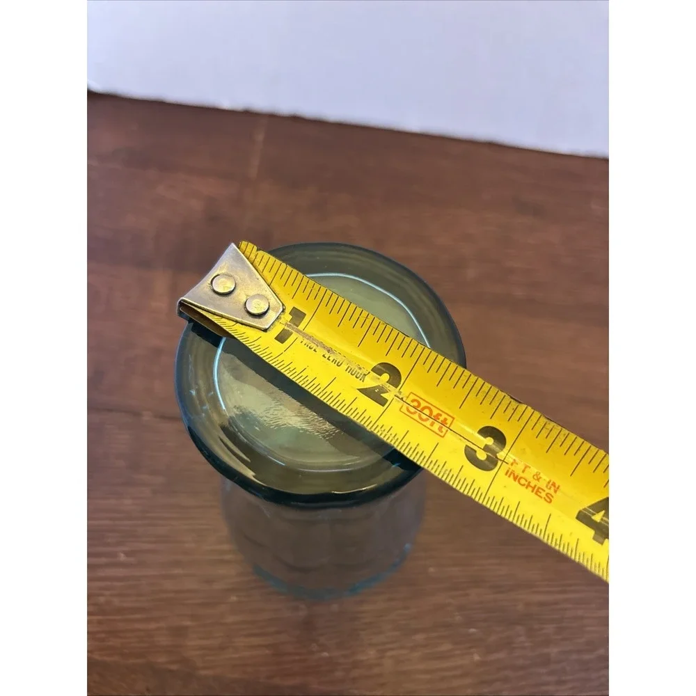 Libbey Glass 16 Oz Flat Tumbler Coca Cola Genuine Green 6